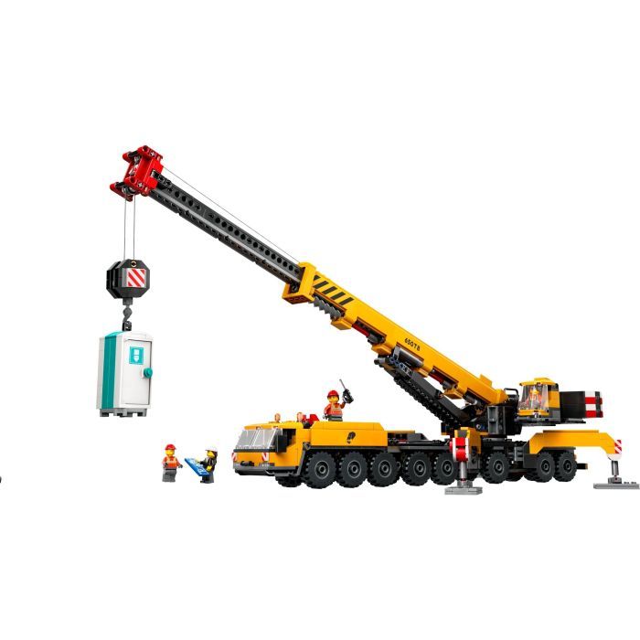 Конструктор LEGO City Жовтий пересувний будівельний кран (60409) зображення 2
