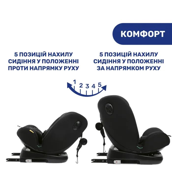 Автокресло Chicco Unico Evo i-Size Сіре (87030.73) изображение 4