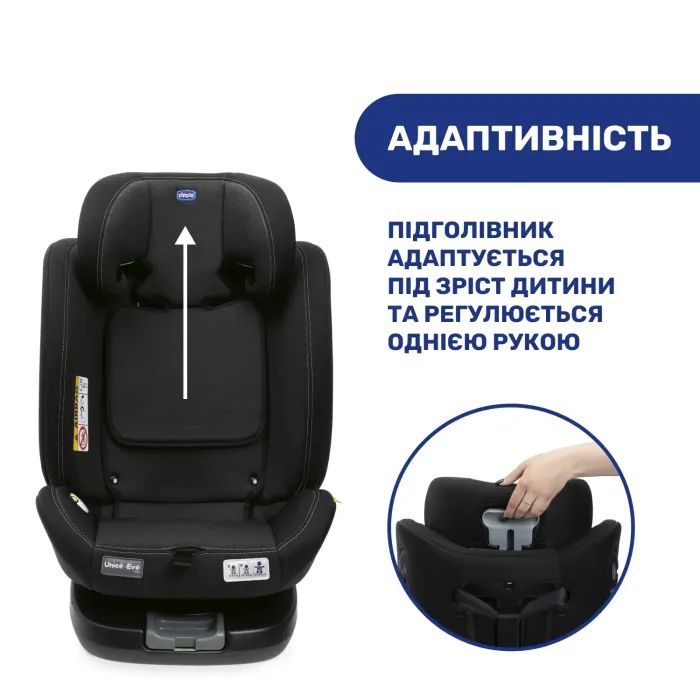 Автокресло Chicco Unico Evo i-Size Сіре (87030.73) изображение 6