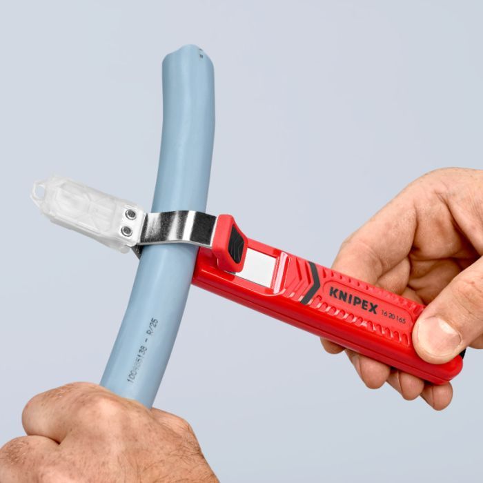 Знімач ізоляції KNIPEX 165 mm (16 20 165 SB) зображення 7