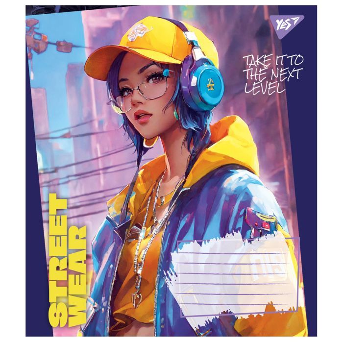Тетрадь Yes Street wear 18 листов клетка (766974) изображение 2