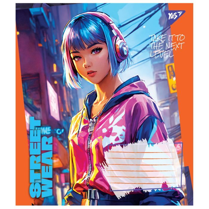 Тетрадь Yes Street wear 18 листов клетка (766974) изображение 5