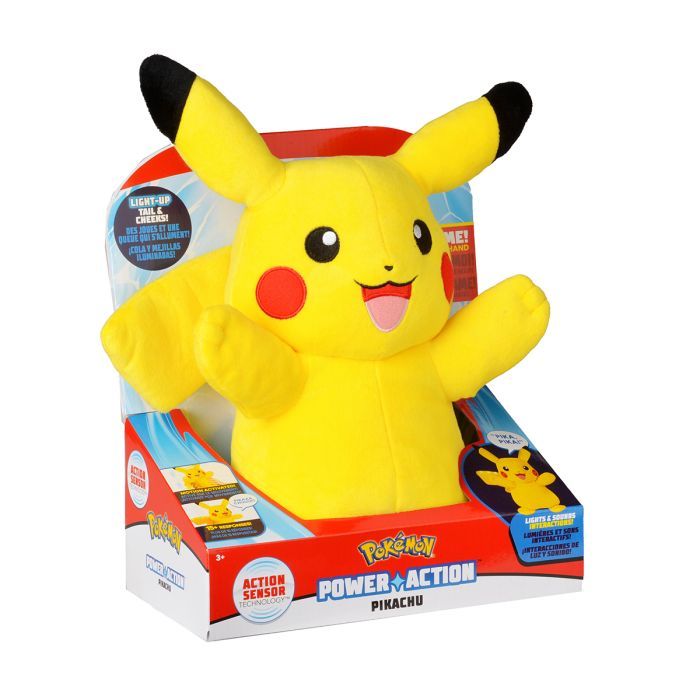 Интерактивная игрушка Pokemon мягкая – Пикачу 25 см (PKW4185)