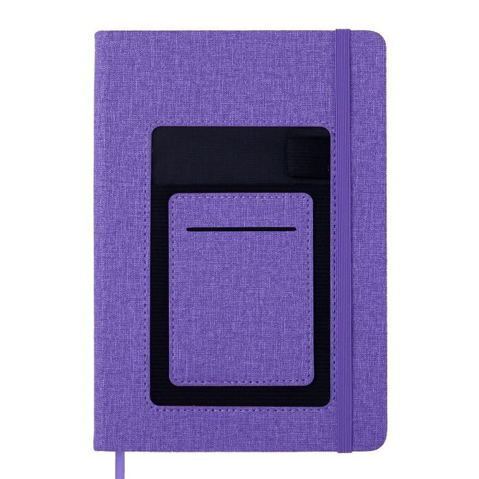 Книга записная Buromax COMFORT А5 96 листов точка, серый (BM.295309-09)