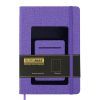 Книга записная Buromax COMFORT А5 96 листов точка, фиолетовый (BM.295309-07) изображение 2