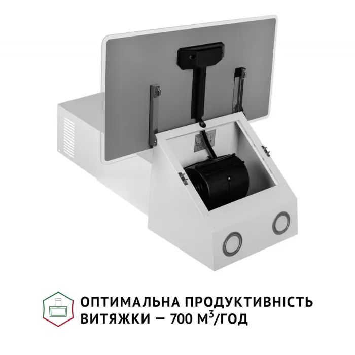 Витяжка кухонна Perfelli VICCO 6HM BIANCO зображення 6