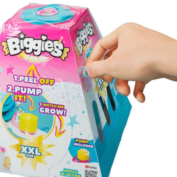 Мягкая игрушка Biggies серии Fantasy - Розовый Кролик (надувная игрушка, насос) (BIG001-RA) изображение 6