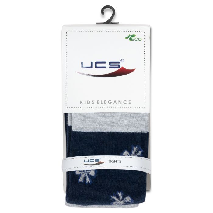 Колготки детские UCS Socks с бантиками (M0C0301-2290-3G-black) изображение 2