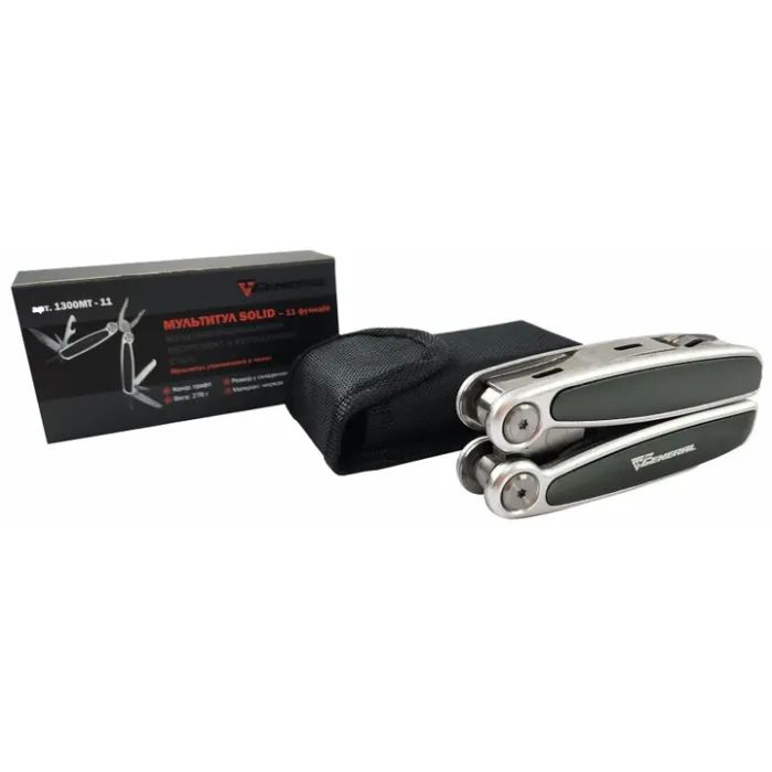 Мультитул TheGeneral Solid у чохлі чорний (1300TG-1) изображение 9