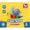 Пластилин Школярик Круглый 6 цветов 78 г (83811905-UA)