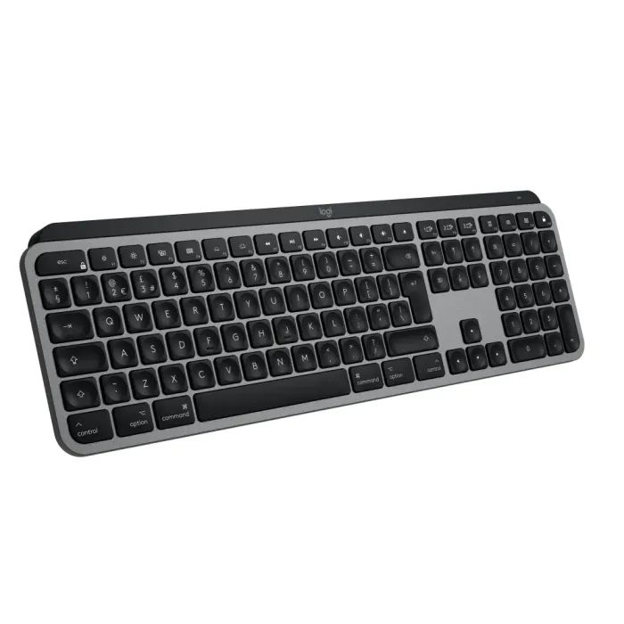 Клавиатура Logitech MX Keys S для MAC Bluetooth/Wireless UA Pale Grey (920-011638) изображение 2