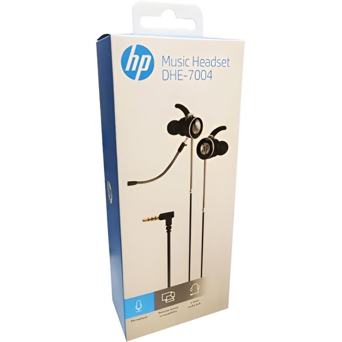 Наушники HP DHE-7004 Black (DHE-7004BK) изображение 4