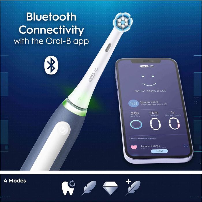 Электрическая зубная щетка Oral-B iOG4K.2N6.1DK Ocean Blue изображение 4