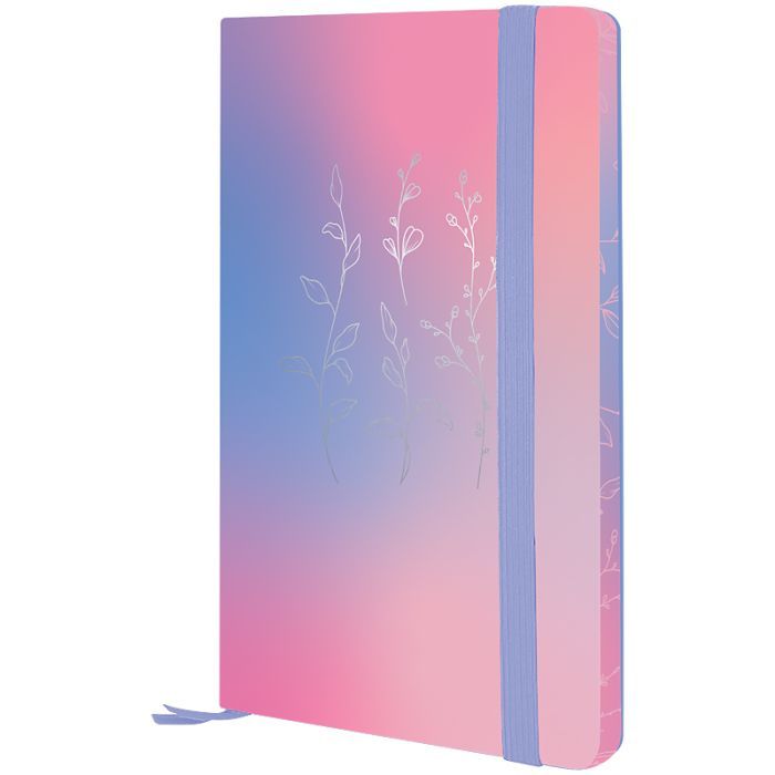 Еженедельник Axent датированный 2025 Partner Gradient Soft 125х195 мм, Leaves (8523-25-2-A)