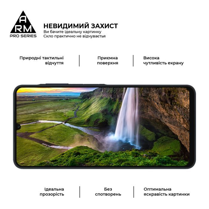 Скло захисне Armorstandart Pro Tecno Camon 30 (CL6) Black (ARM77128) зображення 4
