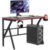 Компьютерный стол GT Racer T-1218 Black (T-1218 (120x60x73) Black) изображение 2