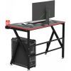 Компьютерный стол GT Racer T-1218 Black (T-1218 (120x60x73) Black) изображение 3