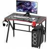Компьютерный стол GT Racer T-1218 Black (T-1218 (120x60x73) Black) изображение 4