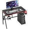 Компьютерный стол GT Racer T-1218 Black (T-1218 (120x60x73) Black) изображение 5