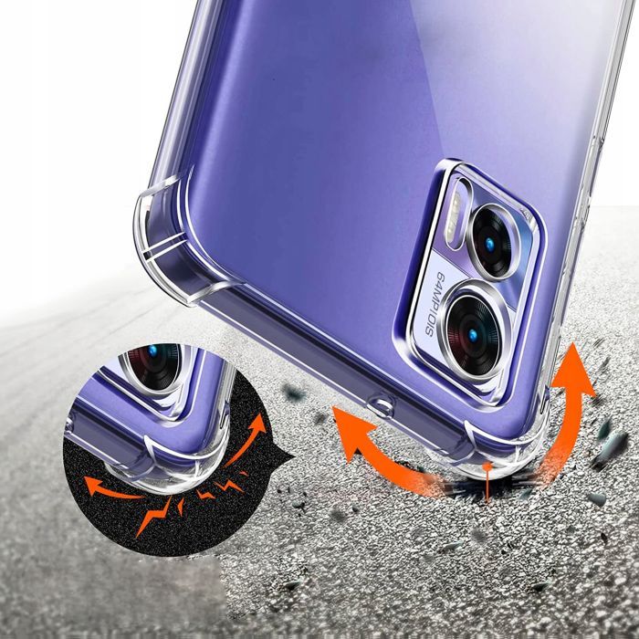 Чехол для мобильного телефона BeCover Anti-Shock Motorola Edge 50 Fusion Clear (712307) изображение 3