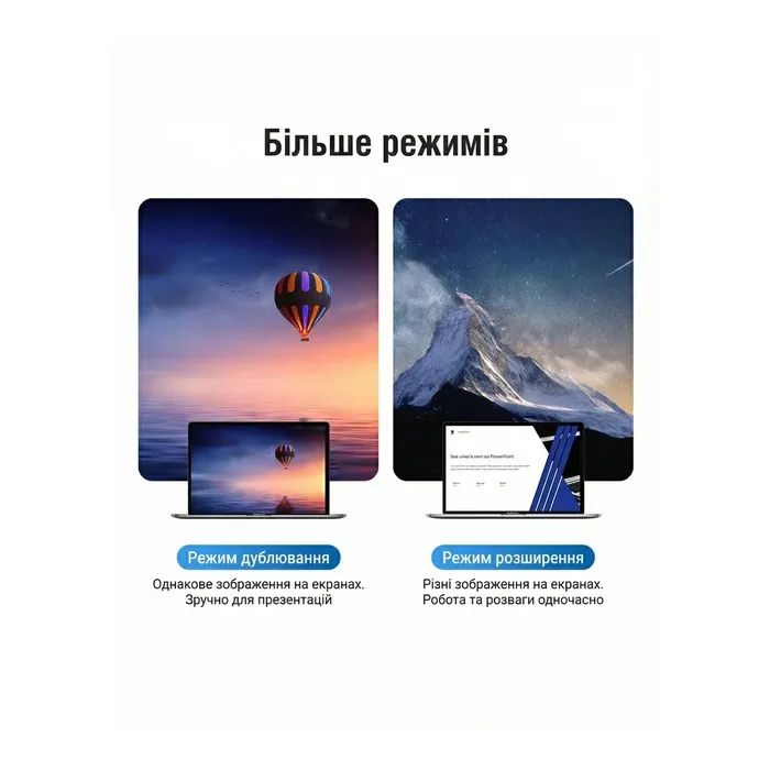 Переходник HDMI M to VGA F 1080P 60Hz 3,5mm Audio Vention (AIDB0) изображение 8