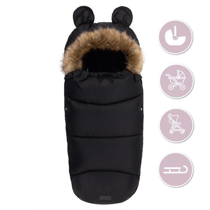 Зимний конверт MoMi Sleeping bag gray (AKCE00034) изображение 8