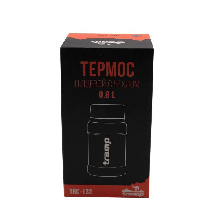 Термос Tramp с широким горлом в чехле 0.8 л Olive (UTRC-132-olive) изображение 11