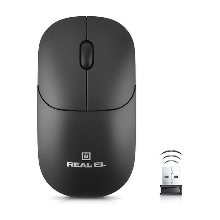 Мышка REAL-EL RM-311W Wireless Black (EL123200041)