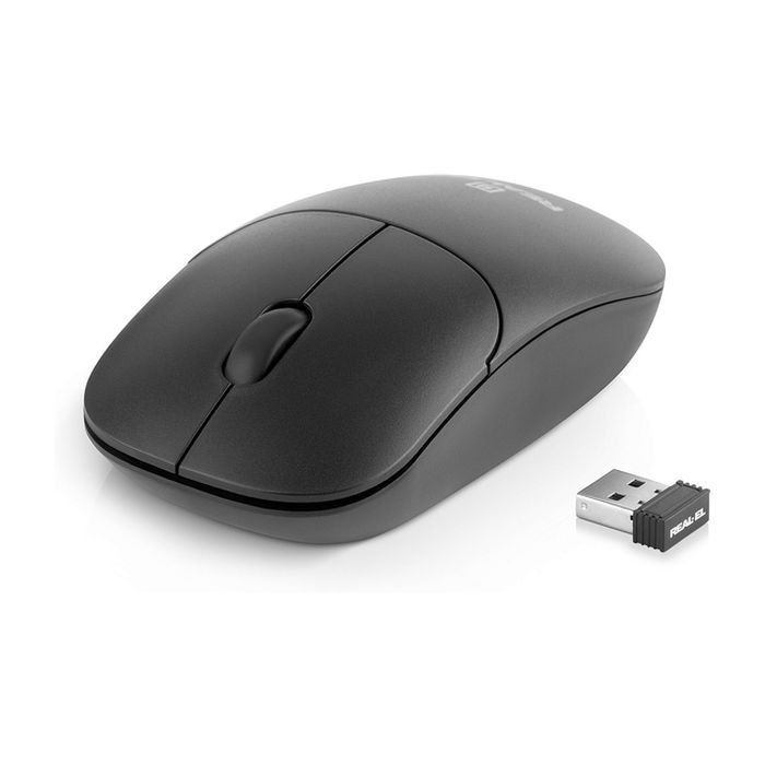 Мышка REAL-EL RM-311W Wireless Black (EL123200041) изображение 2
