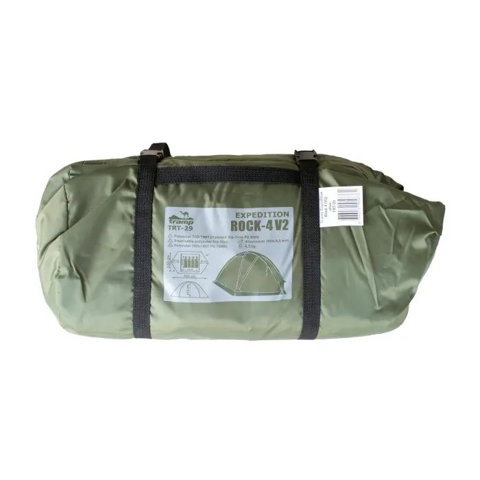 Палатка Tramp Rock 4 (v2) Green (TRT-029-green) изображение 11