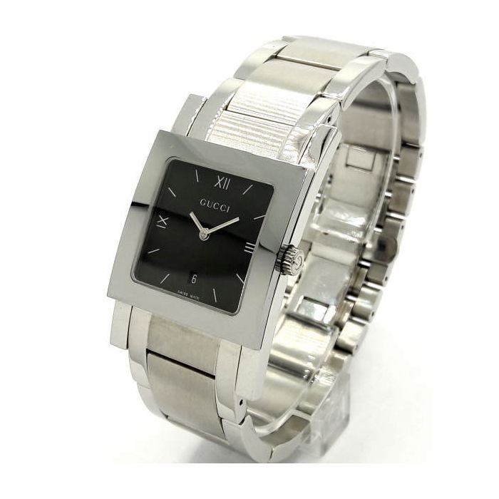 Наручний годинник Gucci 7905M 17935 BLK/STEEL/BRACELET зображення 2