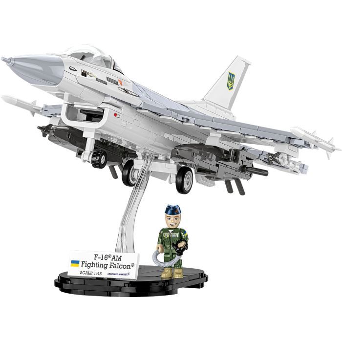 Конструктор Cobi Самолет F-16C Fighting Falcon (UA), 500 деталей (COBI-5893) изображение 2