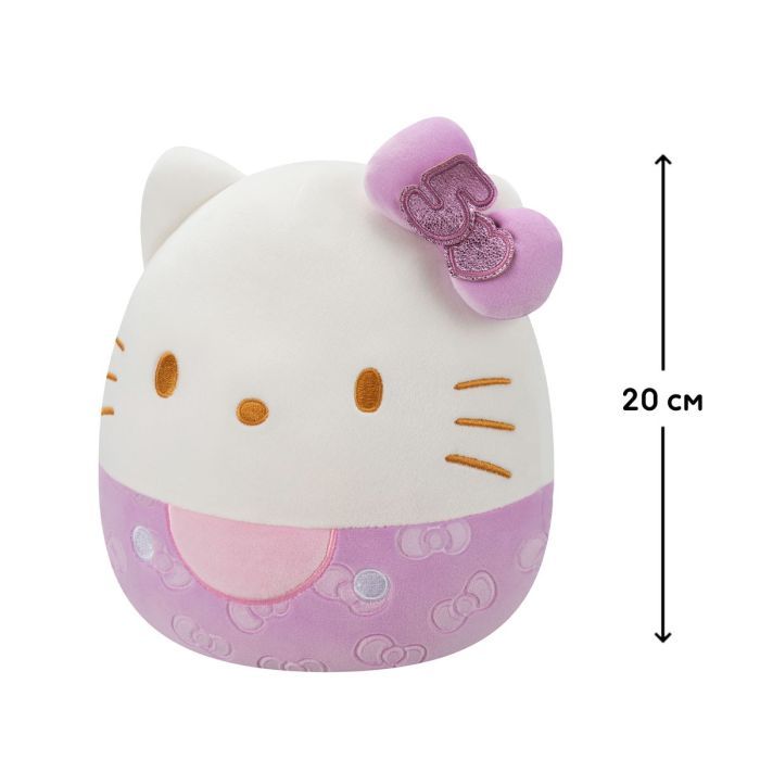 Мягкая игрушка Squishmallows Хелоу Китти в пурпурном 20 см (SQSN00499) изображение 2