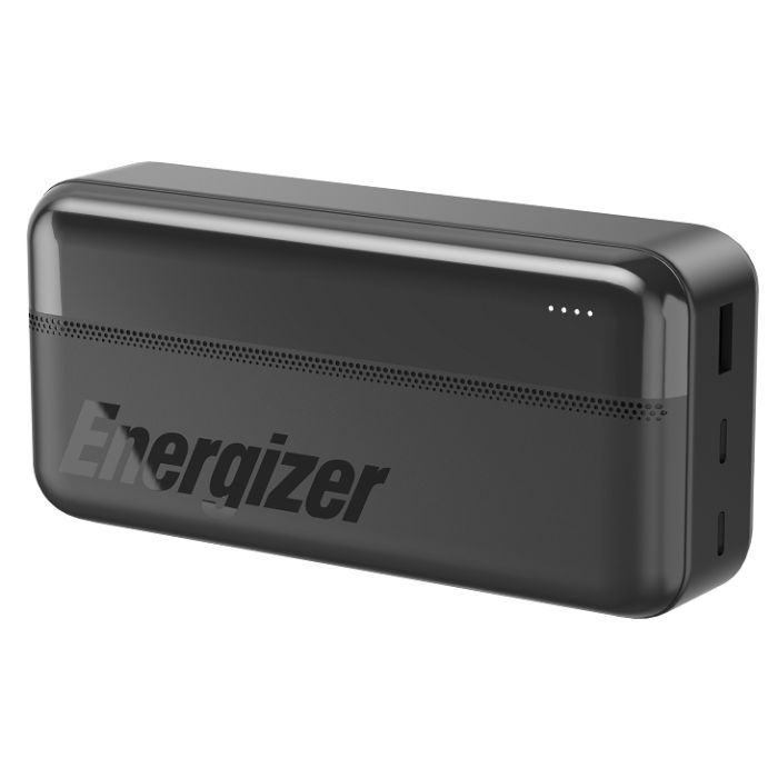 Батарея універсальна Energizer 30000mAh, USB-A 5V/2.1A, Type-C 5V/2A, Black (UE30050С) зображення 2