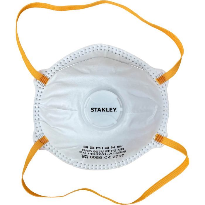 Респиратор Stanley твердых частиц, с клапаном, 10 шт (SYFFP210BX)