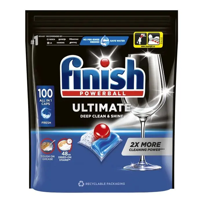 Таблетки для посудомоечных машин Finish Ultimate All in 1 100 шт. (5908252012091)