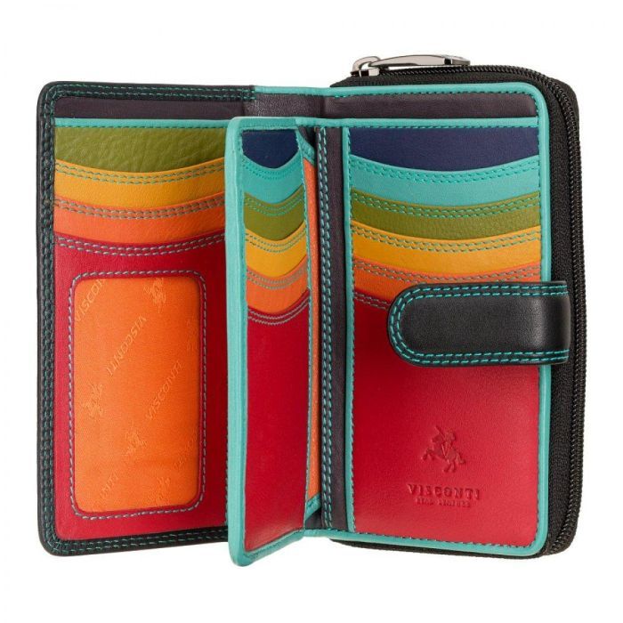 Гаманець Visconti R13 Carmelo з RFID Plum Multi (R13 PLUM M) зображення 2