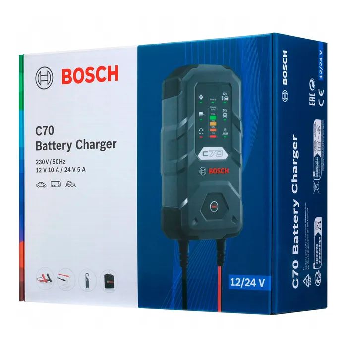 Зарядное устройство для автомобильного аккумулятора Bosch 0189911070 изображение 7