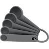 Аксессуар кухонный KitchenAid Набір мірних ложок Coreline, 5 шт, сірий (KQG057OHCGG)