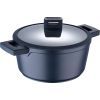 Кастрюля MasterPro Indigo з кришкою 24 см 4,5 л (BGMP-7979)
