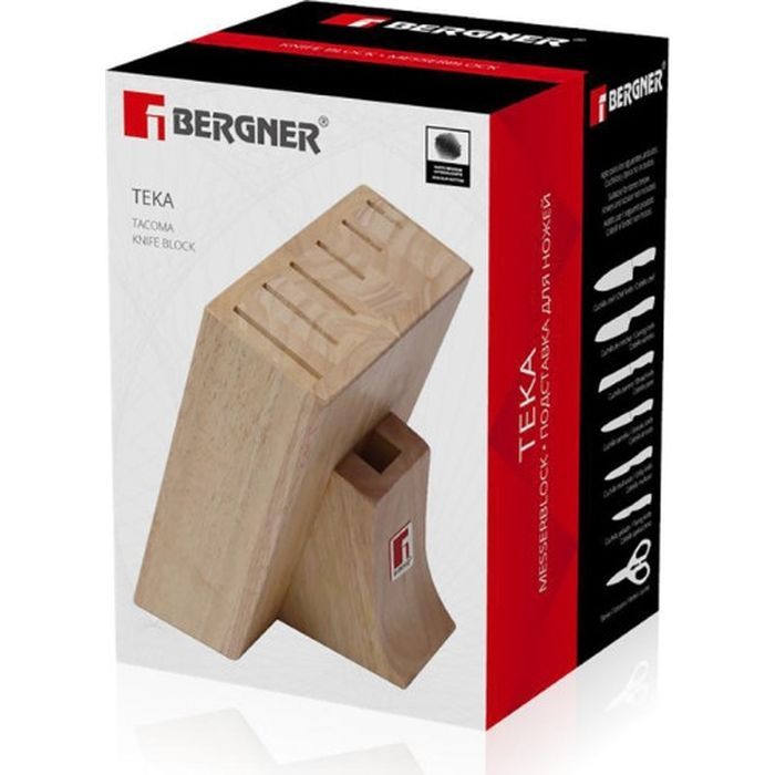 Підставка для ножів Bergner Teka 18x14x24 см (BG-3993) зображення 4