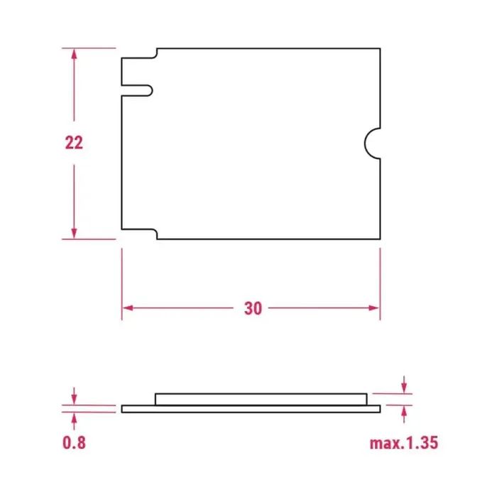 Дополнительное оборудование для Микро ПК Raspberry Pi Твердотельный накопитель Raspberry Pi SSD 256 GB (SC1439) изображение 3