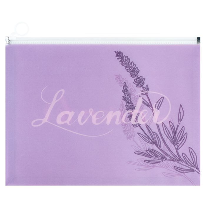 Папка на молнии Axent zip-lock А4+ Lavender-3 (1497-38-A)
