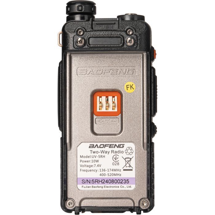 Портативная рация Baofeng UV-5RH Black изображение 7