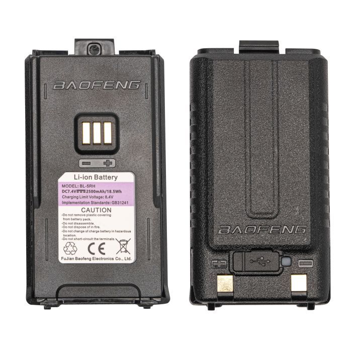 Портативная рация Baofeng UV-5RH Black изображение 8
