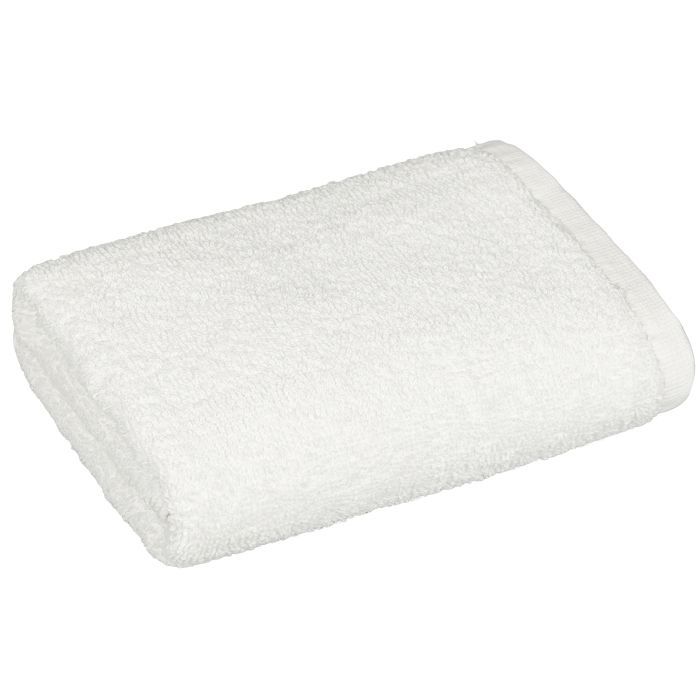 Полотенце Home Line махровое (белое) 400 гр/м2, 40х70 см (165657)