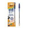Ручка масляная Bic Cristal, синяя, 4 шт (bc516332)