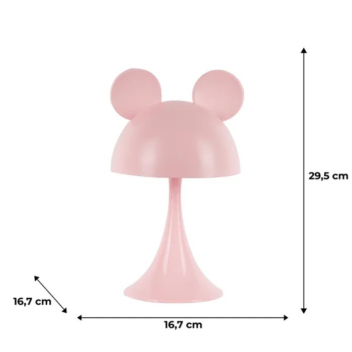 Ночник Kite Светильник LED с аккумулятором Simple Mouse, фиолетовый (K25-317-2-5) изображение 6