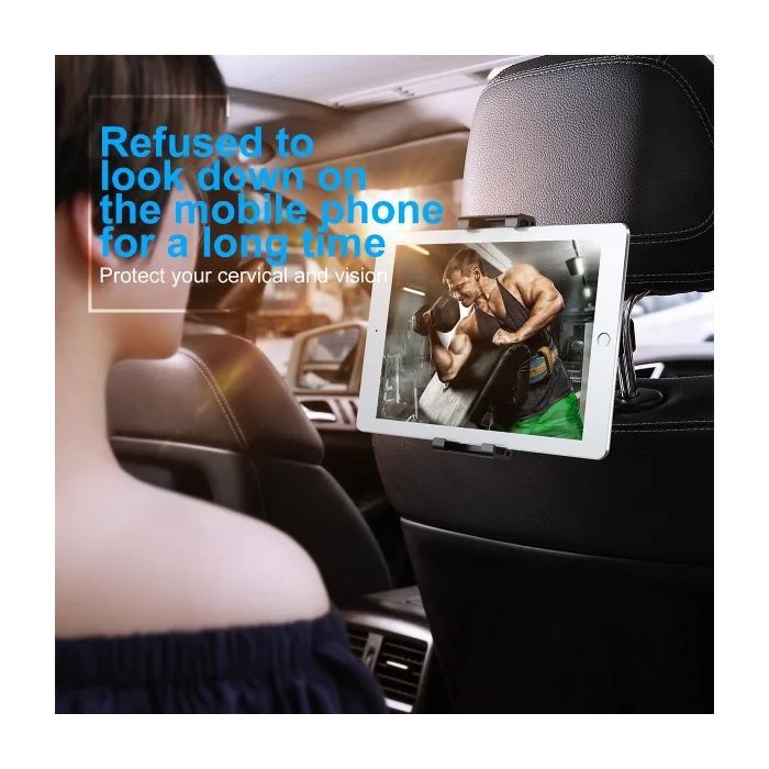 Универсальный автодержатель Baseus Back Seat Car Mount Holder Black (SUHZ-01) изображение 12