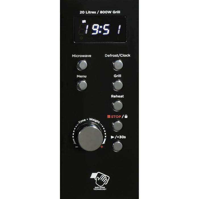 Мікрохвильова піч AIWA NAMICOOK CRYSTAL20 (MW-202DG BK) зображення 5